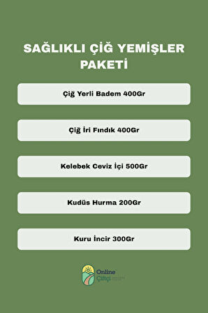 Sağlıklı Atıştırmalık Seti Net 1.8 KG