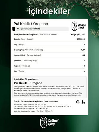 Pul Kekik 30Gr