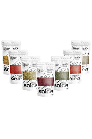 7’li Temel Baharat Seti – Doğal ve Katkısız Baharat Çeşitleri