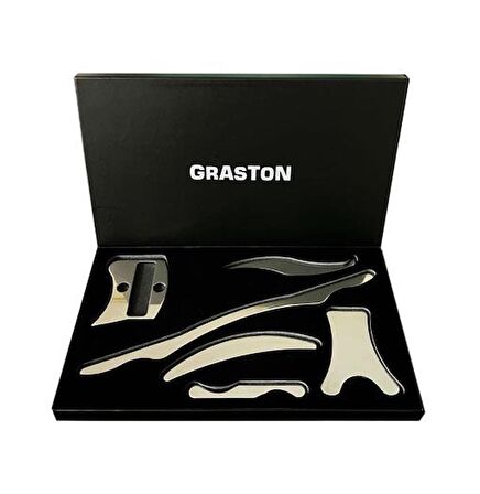 Graston 6'lı Set, Manuel Tools Tıbbi Paslanmaz Çelik Masaj Aleti