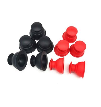 Vantuz Silikon Masaj Kupası, Kuru Kupa 4'lü Set