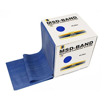 Moves Theraband Egzersiz Bandı 1.5 mt Mavi no4(orta sert)