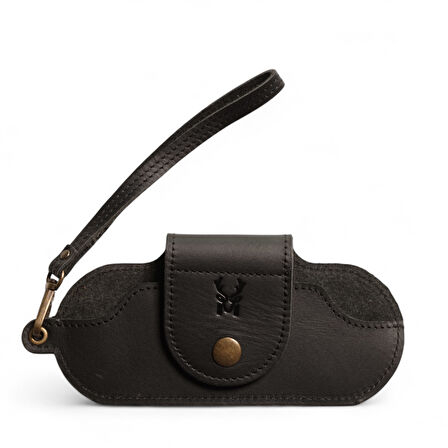 Modica Manila - Hakiki Deri Gözlük Kılıfı | El Tutma Saplı, Şık ve Dayanıklı Unisex Tasarım