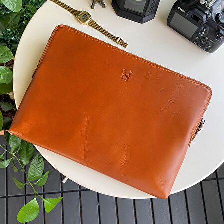 Modica® Renton - Hakiki Deri MacBook Çantası 13.3"