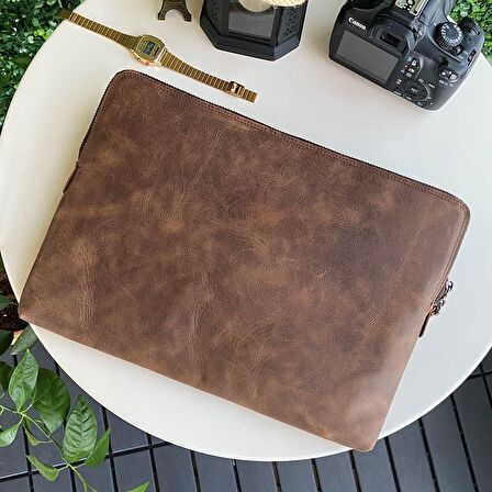 Modica® Renton - Hakiki Deri MacBook Çantası 13.3"