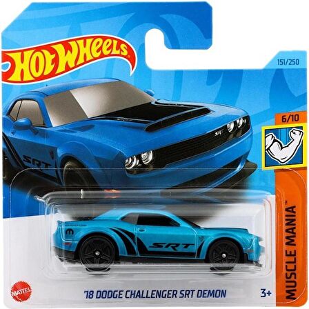 HotWheels HKJ54 18 Dodge Challenger Srt Demon