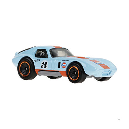 Hot Wheels 1/64 Ölçek Tekli Regular Arabalar HTC77 Hw Race Day / Shelby Cobra "Daytona" Coupe