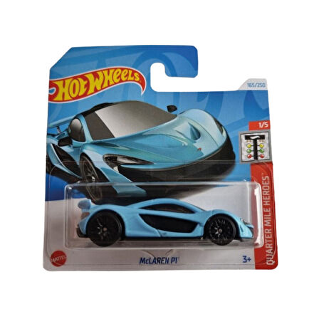 Hot Wheels 1/64 Ölçek Tekli Regular Arabalar HTB85 Quarter Mile Heroes / McLaren P1