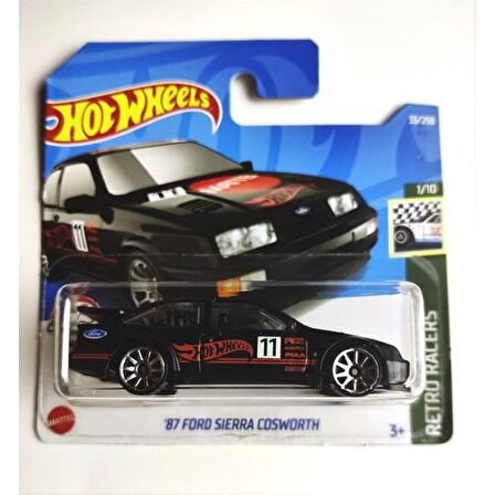 Hotwheels '87 Ford Sierra Cosworth Lisanslı Ürün
