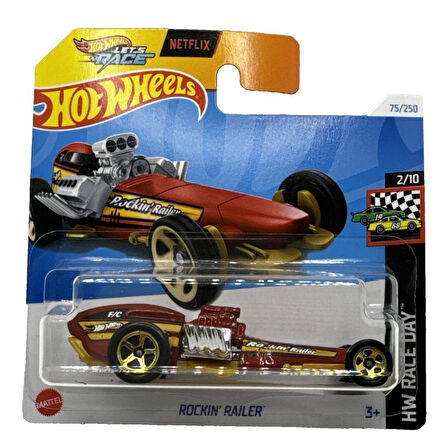 Hot Wheels Tekli Arabalar   ROCKIN' RAILER HTD26