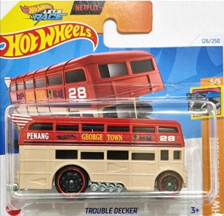 Hot Wheels Tekli Arabalar TROUBLE DECKER HTB45