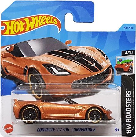 Hot Wheels Tekli Arabalar CORVETTE C7 Z06 CONVERTIBLE HKK10