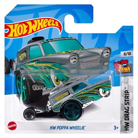 Hot Wheels Tekli Arabalar HW POPPA WHEELIE HKK06