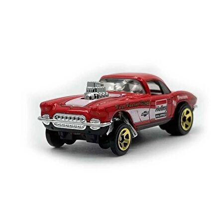 Hot Wheels Tekli Arabalar 62 Corvette Gasser HKH64