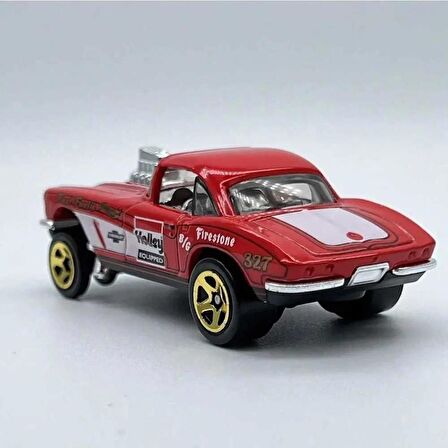 Hot Wheels Tekli Arabalar 62 Corvette Gasser HKH64