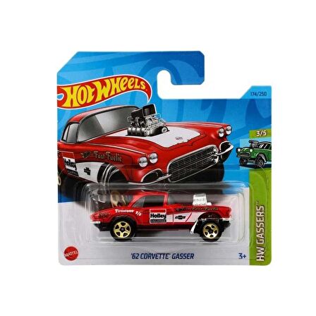 Hot Wheels Tekli Arabalar 62 Corvette Gasser HKH64