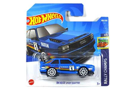 Hot Wheels Tekli Arabalar 84 AUDI SPORT QUATTRO HCX60