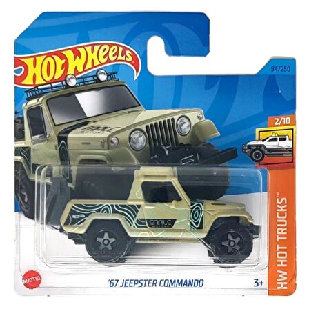 Hot Wheels Tekli Arabalar 67 JEEPSTER COMMANDO HKJ02