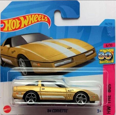 HOT WHEELS 84 CORVETTE HKG83-74