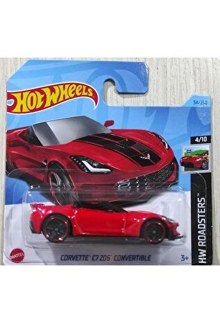 HOT WHEELS CORVETTE C7 Z06 CONVERTIBLE HKH41-34 
