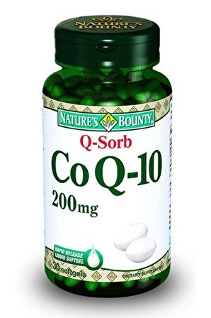 CoQ-10 200 mg 30 Softgels