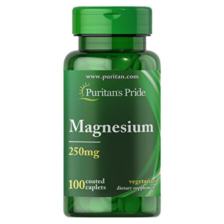 Puritan's Pride Magnesium 250 Mg 100 Tablet - AROMASIZ