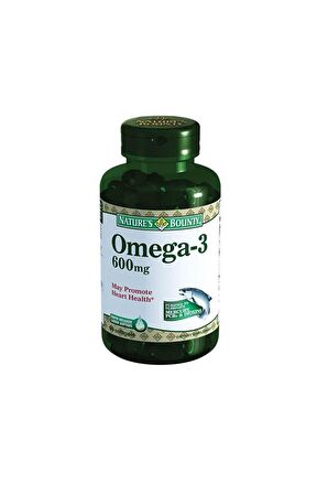 Nature's Bounty Omega-3 600 mg 90 Softjel