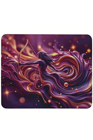 Yay Desenli Tip Kaymaz Taban Optik Bilgisayar Notebook Mouse Pad MausPad 17x 21 CM