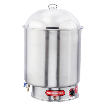 Işıkgaz Silverinox Elektrikli 23 lt Süt Mısır Haşlama Kazanı Makinesi