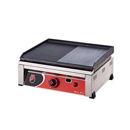 Işıkgaz Silverinox Endüstriyel 50 Lik Doğalgazlı 50 Cm Döküm Izgara