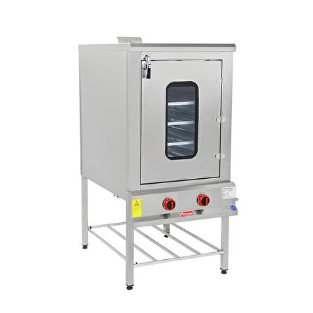 Himaksan Endüstriyel Tek Kapılı 75x100 Lpg Tüplü Pasta Börek Fırını