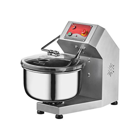 Çağdaş Endüstriyel Kapaklı Model 10 kg Hamur Yoğurma Makinesi 220V