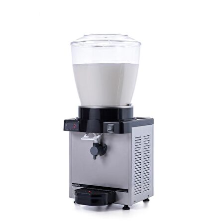 Samixir Kam22 Panoramik 22 Lt Köpüklü Ayran Dispanseri Makinesi