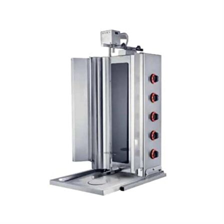 Karacasan Elektrikli 5 Radyan Üstten Motorlu Döner Ocağı Makinesi
