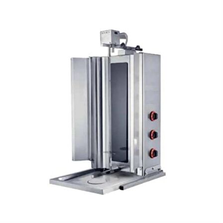 Karacasan Elektrikli 3 Radyan Üstten Motorlu Döner Ocağı Makinesi