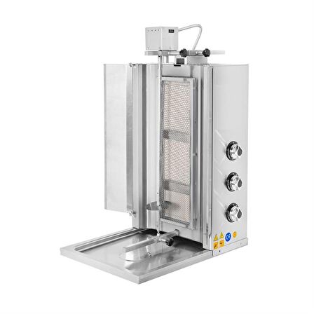 Karacasan Lpg Tüplü 3 Radyanlı Üstten Motorlu Döner Ocağı Makinesi