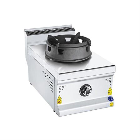 Karacasan Endüstriyel 700 Seri Set Üstü Tekli Lpg Tüplü Wok Ocak