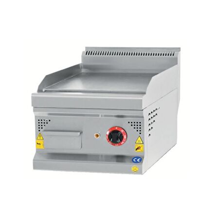 Karacasan Endüstriyel 40 cm 700 Seri Set Üstü LPG Tüplü Düz Pleyt Izgara