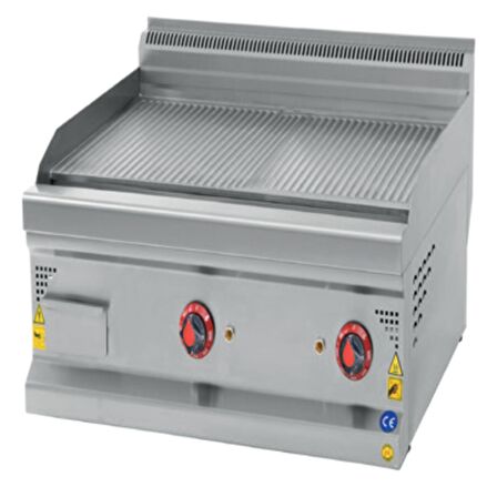 Karacasan Endüstriyel 900 Seri Set Üstü 80 cm Elektrikli Tam Kanallı Izgara