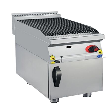 Karacasan Endüstriyel 900 Seri Dolaplı 40 cm Doğalgazlı Sulu Döküm Izgara