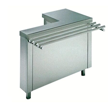 CSA İnox KaracasanKasa Ünitesi Tezgahlı 120x70x85