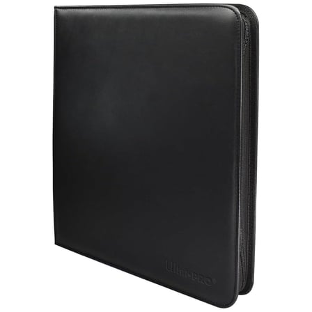 Ultra Pro Fermuarlı Pro Binder Black  12 Cepli 480 Kart Kapasiteli