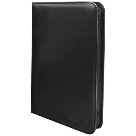Ultra Pro Fermuarlı PRO Binder Vivid Black 9 Cepli 360 Kart Kapasiteli Albüm