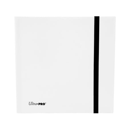 Ultra Pro Pro Eclipse Binder 12 Cepli 480 Kart Kapasiteli Albüm Arctic White