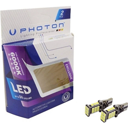 Photon PH7015 T15 W16W Büyük Dipsiz 16W Geri Vites Lambası Beyaz