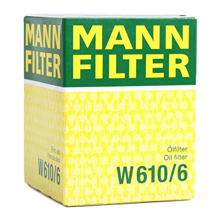 Mann Yağ Filtresi Honda Civic 1.6 2007 - 2012 ile uyumlu