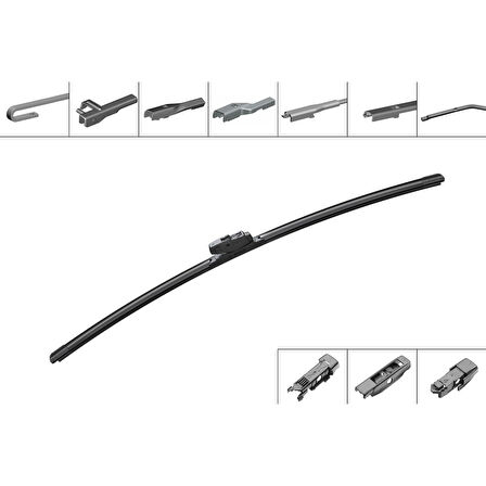 Bosch Aeroeco Muz Silecek Takımı Nissan Qashqai J12 2021-2024 ile uyumlu