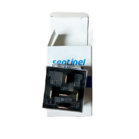 Sentinel Mini Röle Şeffaf 12V 40A 5P 87a Ledli 1 Adet