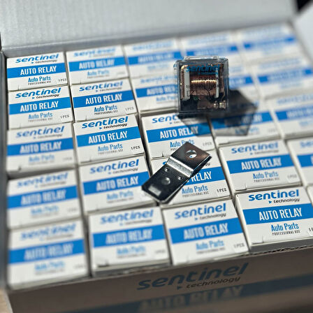 Sentinel Mini Röle Şeffaf 12V 40A 5P 87a Ledli 25 Adet