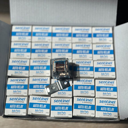 Sentinel Mini Röle Şeffaf 12V 40A 5P 87a Ledli 25 Adet